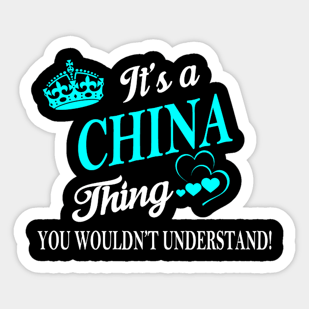 CHINA Sticker by Esssy